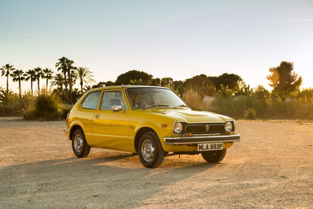 Retro drive: Honda Civic ('SG' first generation). Image by Honda.