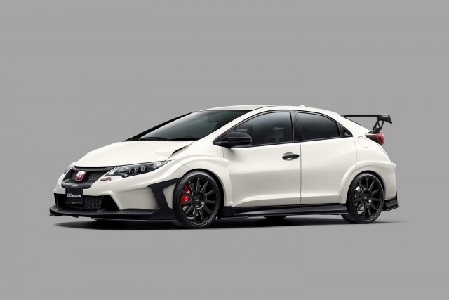 Honda Civic Type R styled up in Tokyo. Image by Mugen.