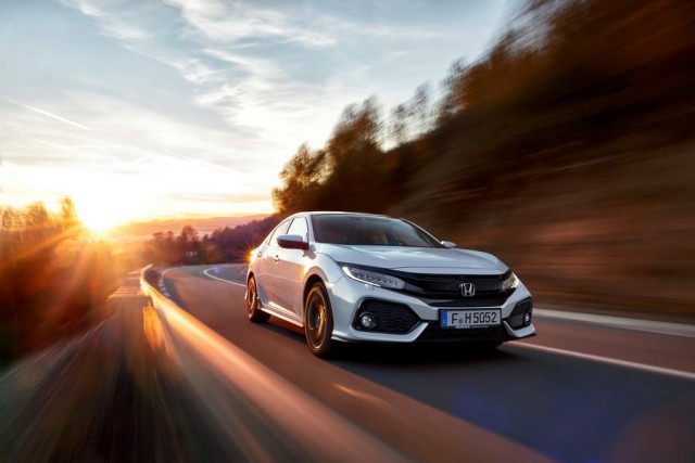 First drive: 2017 Honda Civic VTEC Turbo. Image by Honda.