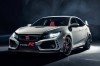 Honda's Civic Type R gets 320hp. Image by Honda.