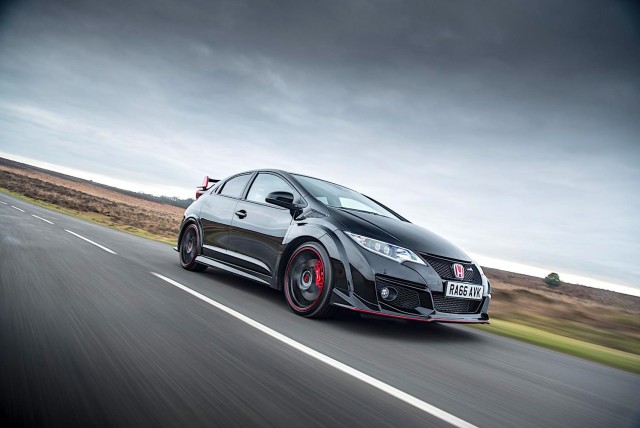 Honda finishes Civic Type R production with Black Edition. Image by Honda.