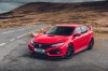 2018 Honda Civic Type R UK drive. Image by Honda.