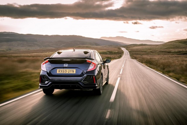 First drive: Honda Civic Sport Line. Image by Honda UK.