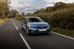 Did Honda do enough refreshing the Civic e:HEV for the 2026MY? Image by Honda.