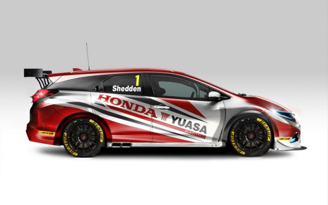 Honda estate to be BTCC racer. Image by Honda.