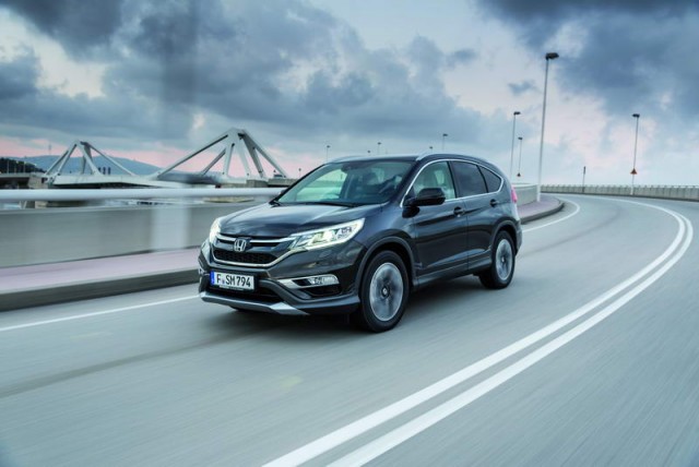 First drive: Honda CR-V 1.6 i-DTEC AWD. Image by Honda.