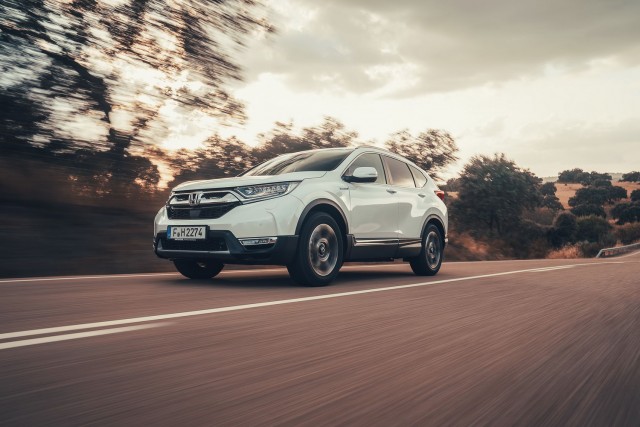 First drive: Honda CR-V Hybrid. Image by Honda.