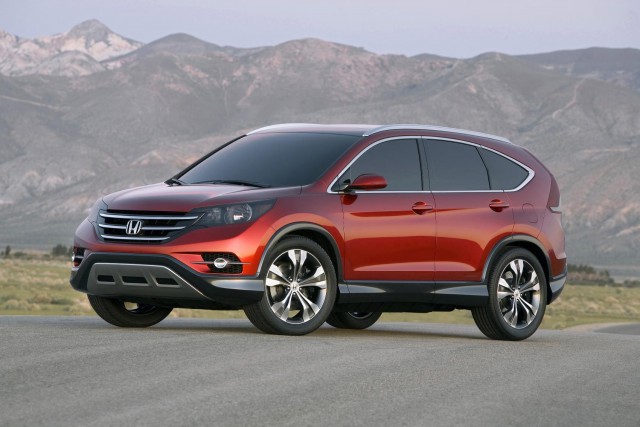 Honda CR-V concept breaks cover. Image by Honda.