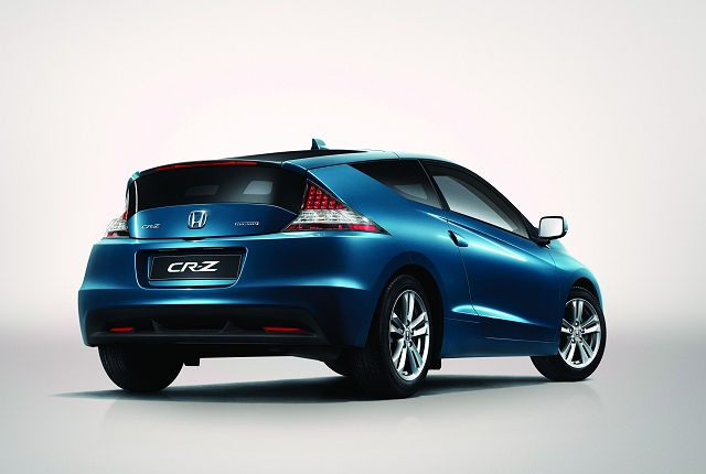 Hybrid fun starts with the CR-Z. Image by Honda.