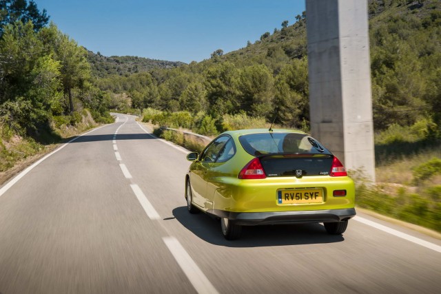 Retro drive: Honda Insight. Image by Honda.