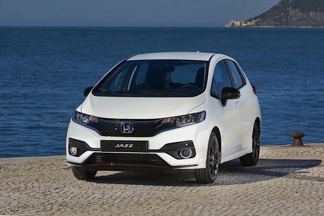 Honda adds power to facelifted Jazz. Image by Honda.