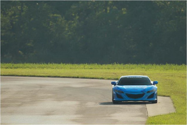 Honda NSX to tackle Goodwood hill climb. Image by Honda.