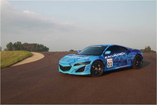 NSX at Honda Indy 200. Image by Honda.