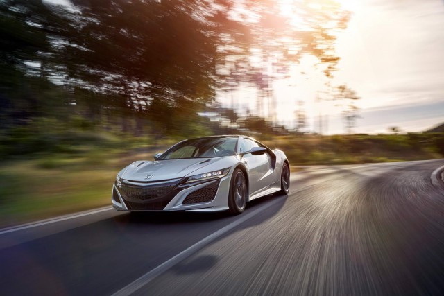 First drive: Honda NSX. Image by Honda.