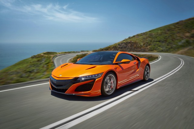 Honda tweaks NSX supercar for 2019MY. Image by Honda.