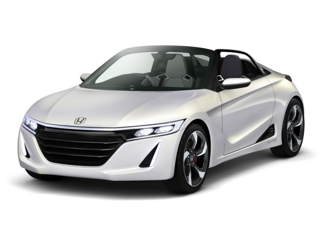 Honda previews small roadster. Image by Honda.