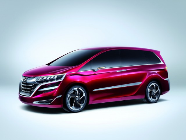 Honda's new models in Shanghai. Image by Honda.