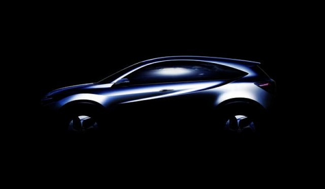 Honda previews new compact SUV. Image by Honda.