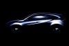 Honda previews new compact SUV. Image by Honda.