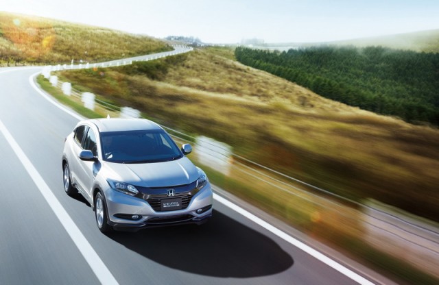 2014 Honda Vezel compact SUV. Image by Honda.