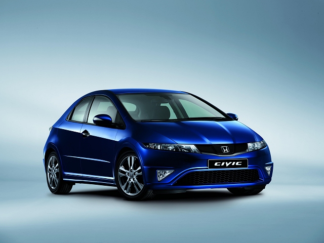 Five-door Civic gets sporty. Image by Honda.