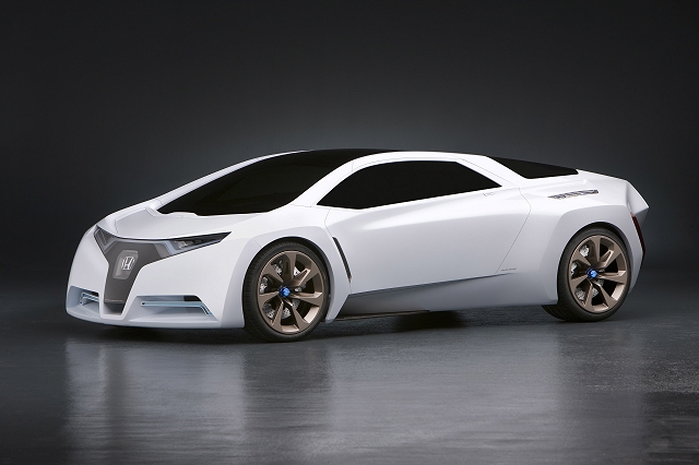 Honda's fuel cell supercar. Image by Honda.