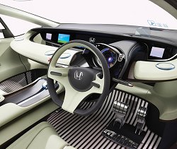 2005 Honda FCX concept. Image by Honda.