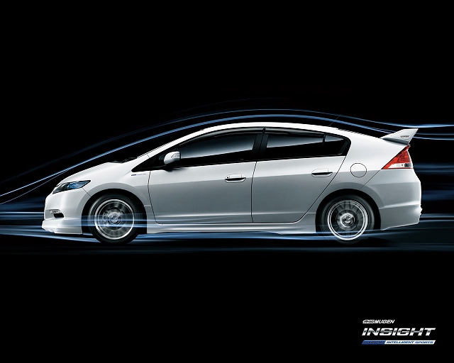 Mugen gives the Honda Insight a makeover. Image by Mugen.