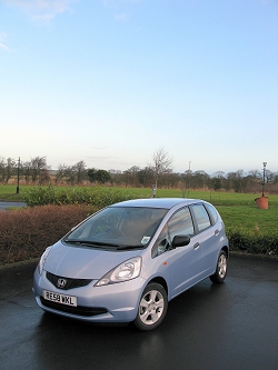 2009 Honda Jazz. Image by Mark Nichol.