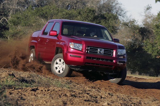 Honda's first ever truck hits the market. Image by Honda.