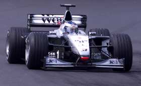 Mika Hakkinen drove faultlessly to victory