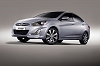 Hyundai shows compact four-door 'coup'. Image by Hyundai.