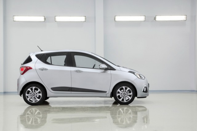 New Hyundai i10 revealed. Image by Hyundai.