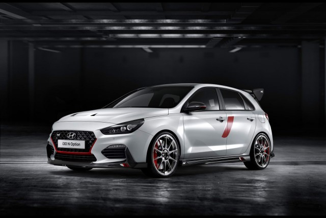 Hyundai i30 N muscles up with N Option. Image by Hyundai.