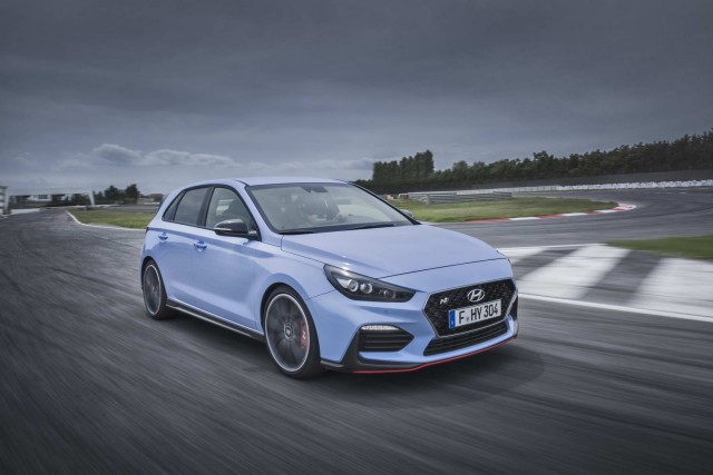 Hyundai i30 N: choose from 250- or 275hp. Image by Hyundai.