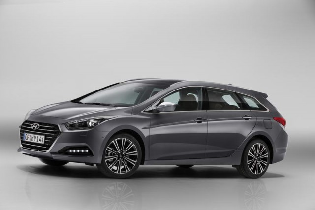 Facelifted Hyundai i40. Image by Hyundai.