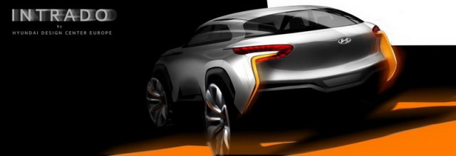 Hyundai previews new fuel cell concept. Image by Hyundai.