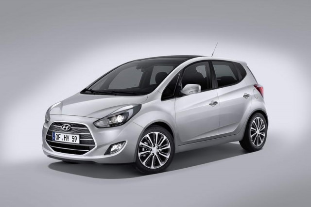 Hyundai's ix20 gets new engines, new look. Image by Hyundai.