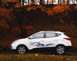 2013 Hyundai ix35 fuel cell. Image by Hyundai.