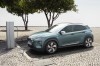 Hyundai electrifies Kona crossover. Image by Hyundai.