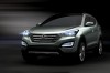 New Santa Fe previewed. Image by Hyundai.