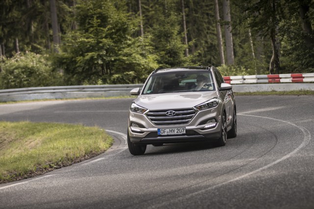 First drive: Hyundai Tucson. Image by Stuart Price.