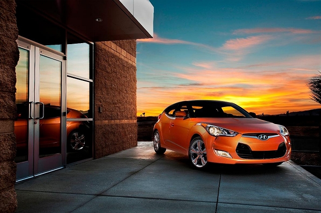 Detroit Auto Show 2011: Hyundai Veloster. Image by Hyundai.