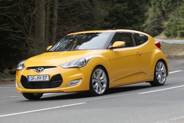 First Drive: Hyundai Veloster. Image by Hyundai.