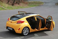 2011 Hyundai Veloster. Image by Hyundai.