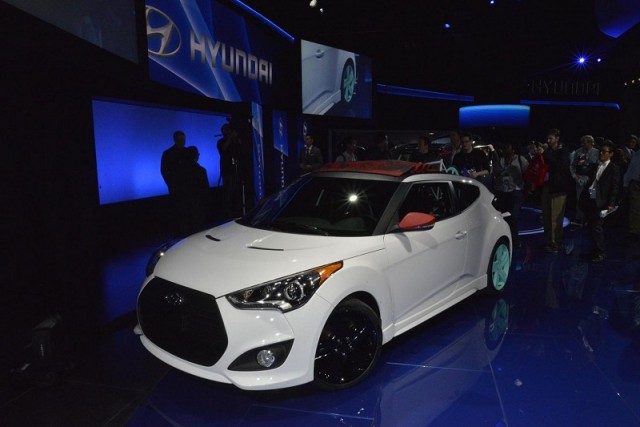 Veloster convertible unveiled. Image by Newspress.