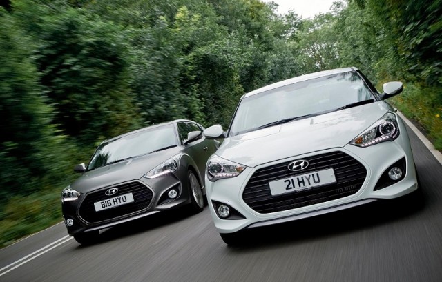 Hyundai announces Veloster Turbo price. Image by Hyundai.