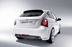 2005 Hyundai Accent SR concept. Image by Hyundai. Click here for a larger image. 2005 Hyundai Accent SR concept. Image by Hyundai.