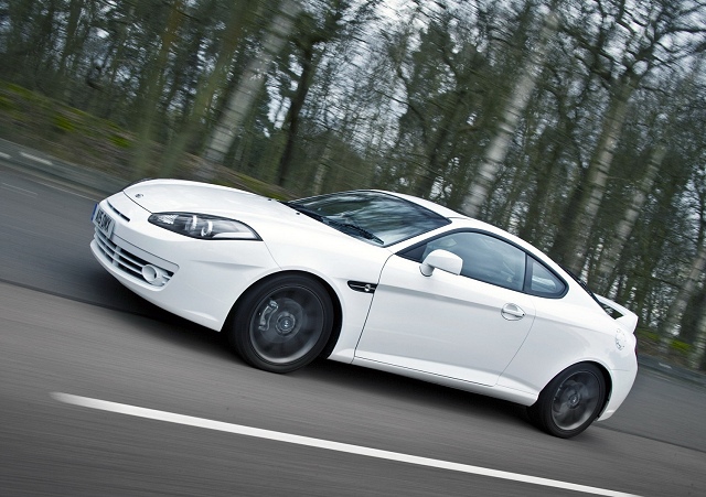 Harder Hyundai Coupe. Image by Hyundai.