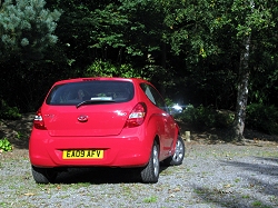 2009 Hyundai i20 three-door. Image by Mark Nichol.